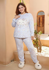 بيچامة قطيفة هايدي سحابة زرقاء