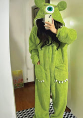 بيجامة الوحش الأخضر بتفصيلة السالوبت