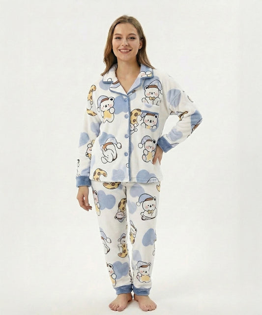 بيجامة نسائي بولار – Teddy Bears
